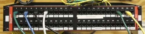 Sample printout of modem test results